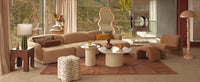 Lampadaire Montana - Beige Satiné