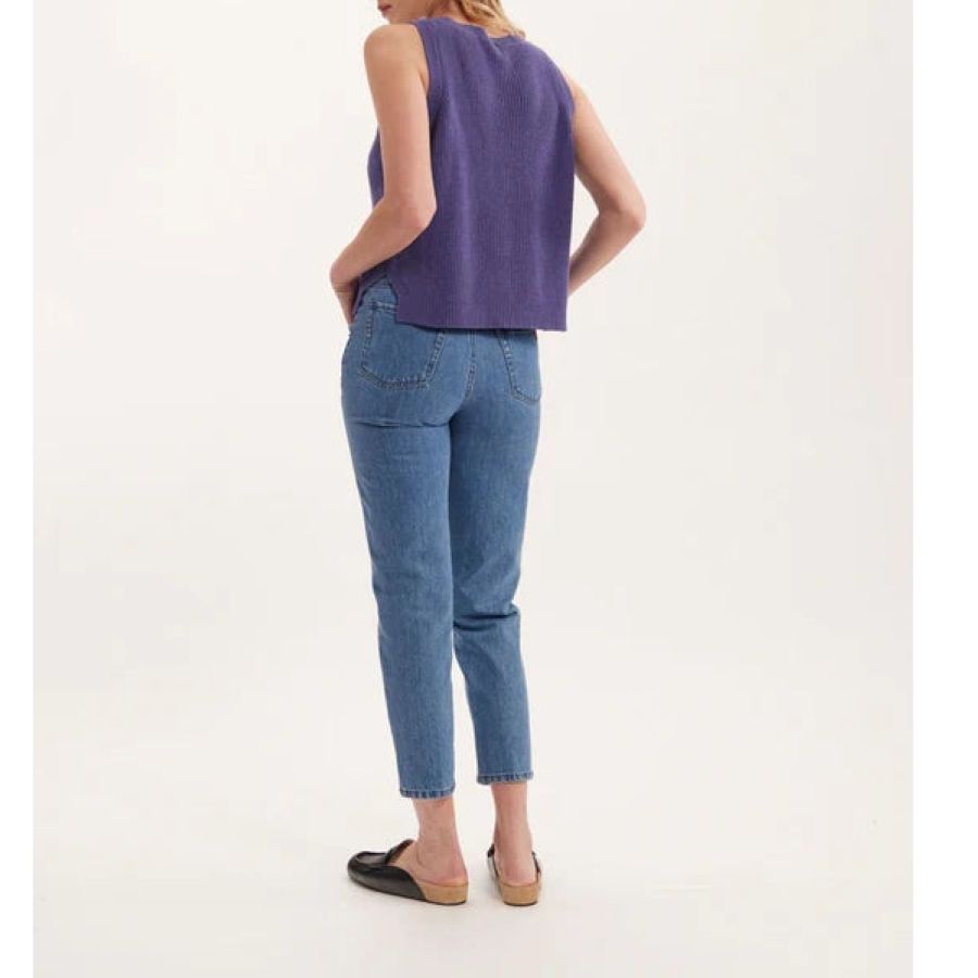 13qty RELIQUAT 50€ 14,3%  / Débardeur Agatha ajouré - Purple