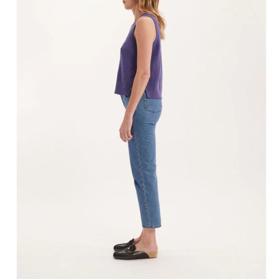 13qty RELIQUAT 50€ 14,3%  / Débardeur Agatha ajouré - Purple