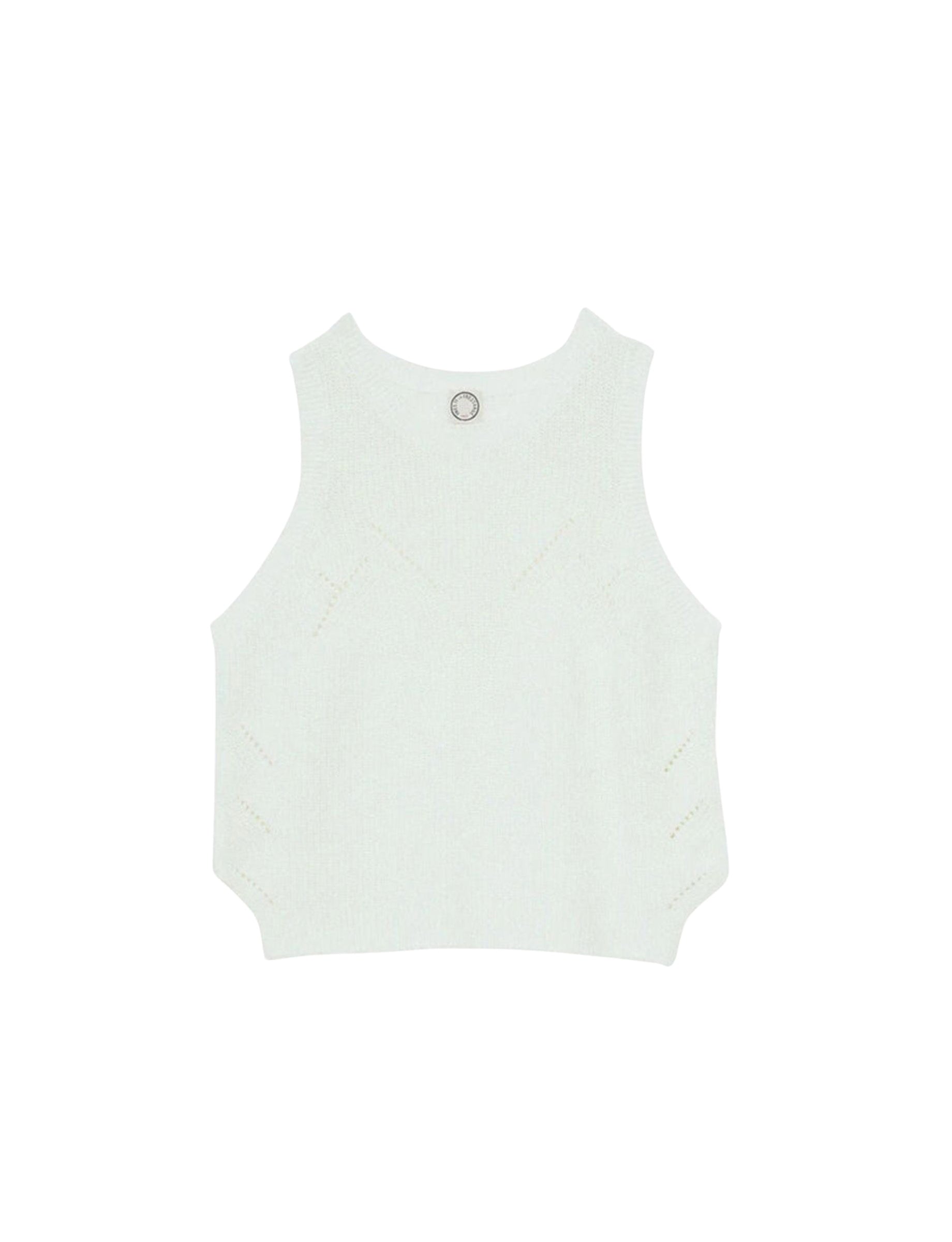2qty RELIQUAT 65€ 100%  / Débardeur Agatha ajouré - Ecru