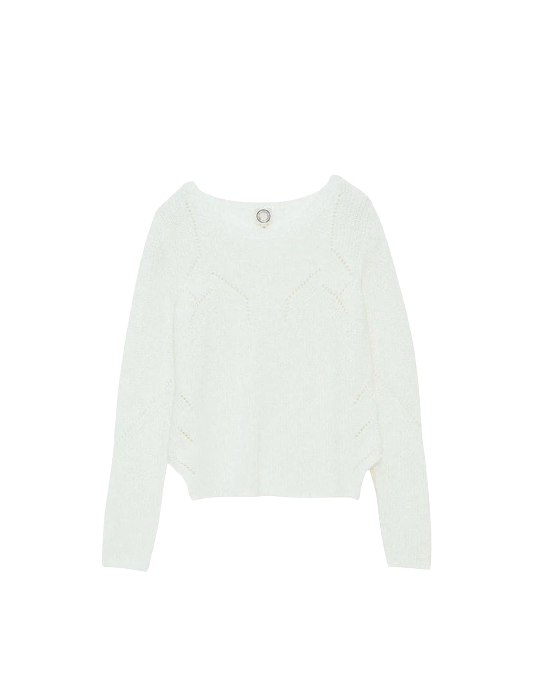 2qty RELIQUAT 75€ 33,3%  / Pull ajouré Agathe - Ecru