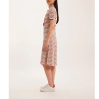 2qty RELIQUAT 120€ 40%  / Robe cintrée Angèle en lin - Indian Red
