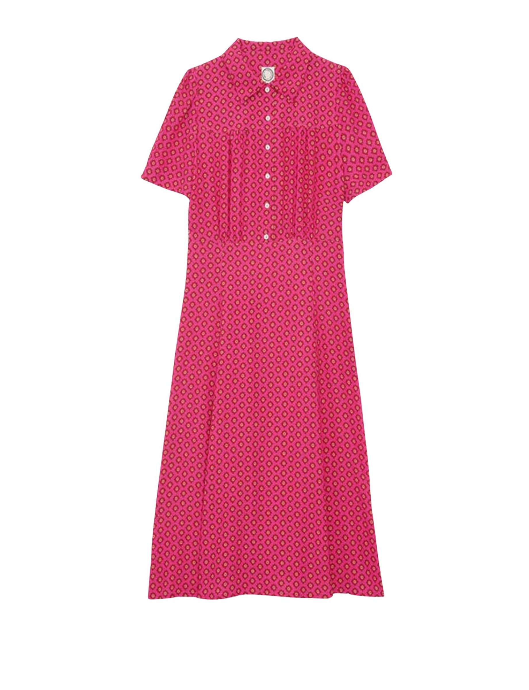 7qty RELIQUAT 90€ 30,8%  / Robe cintrée Angele - Menton Pink