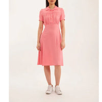 12qty RELIQUAT 90€ 0%  / Robe cintrée Angele - Pink