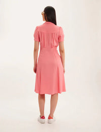 12qty RELIQUAT 90€ 0%  / Robe cintrée Angele - Pink