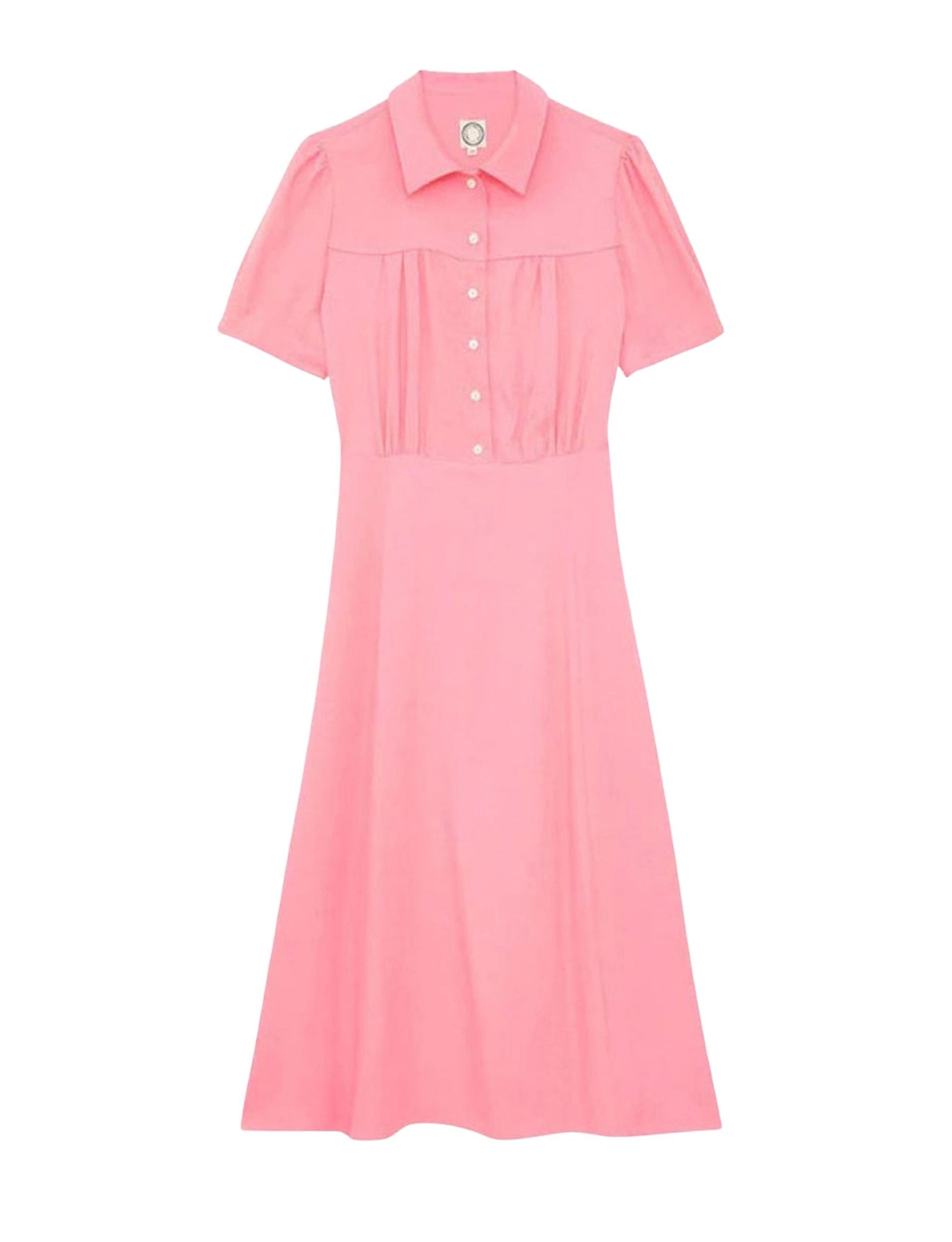 12qty RELIQUAT 90€ 0%  / Robe cintrée Angele - Pink