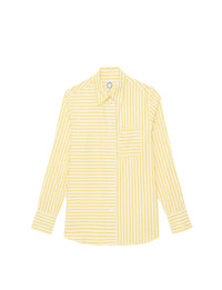 10qty RELIQUAT 50€ 6,7%  / Chemise droite Maureen - White Yellow