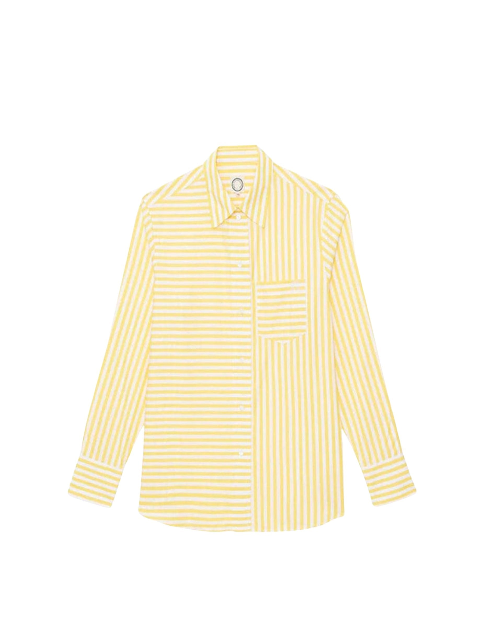 10qty RELIQUAT 50€ 6,7%  / Chemise droite Maureen - White Yellow