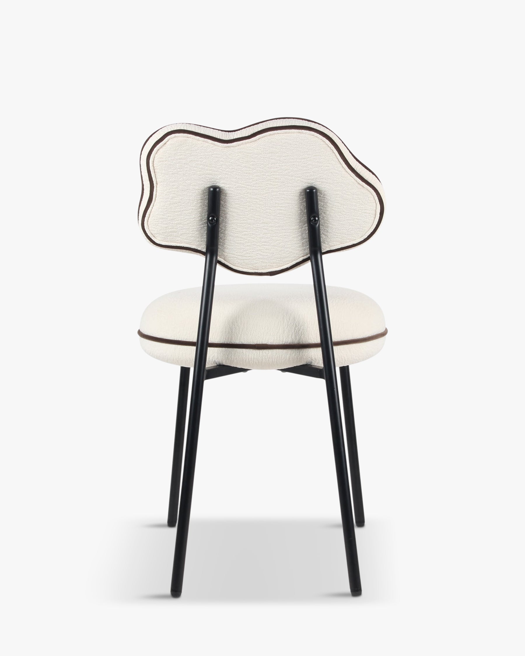 Chaise Arty texturée - Blanc écru