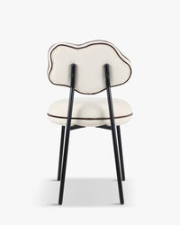 Chaise Arty texturée - Blanc écru