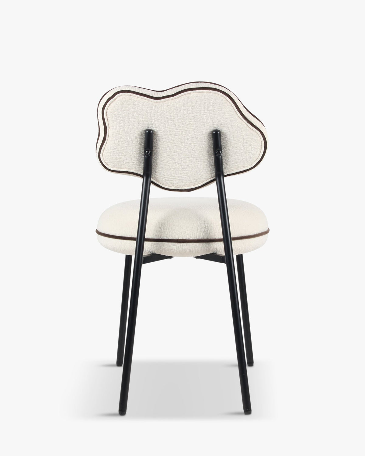 Chaise Arty texturée - Blanc écru