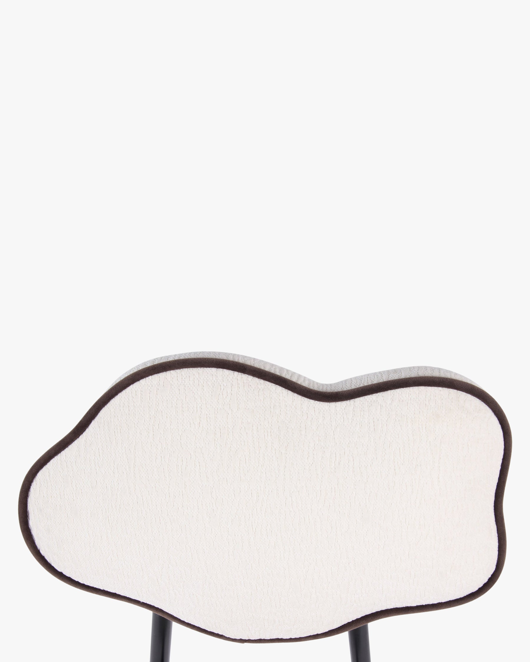 Chaise Arty texturée - Blanc écru