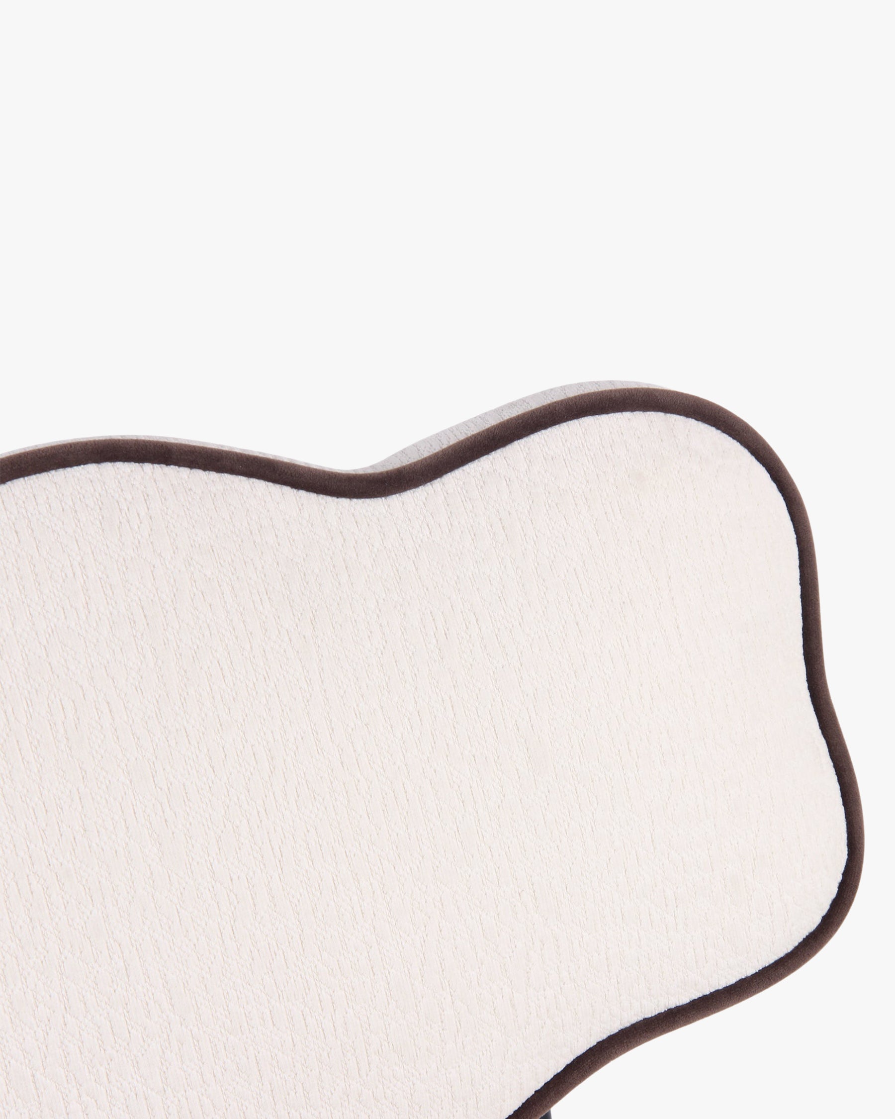 Chaise Arty texturée - Blanc écru