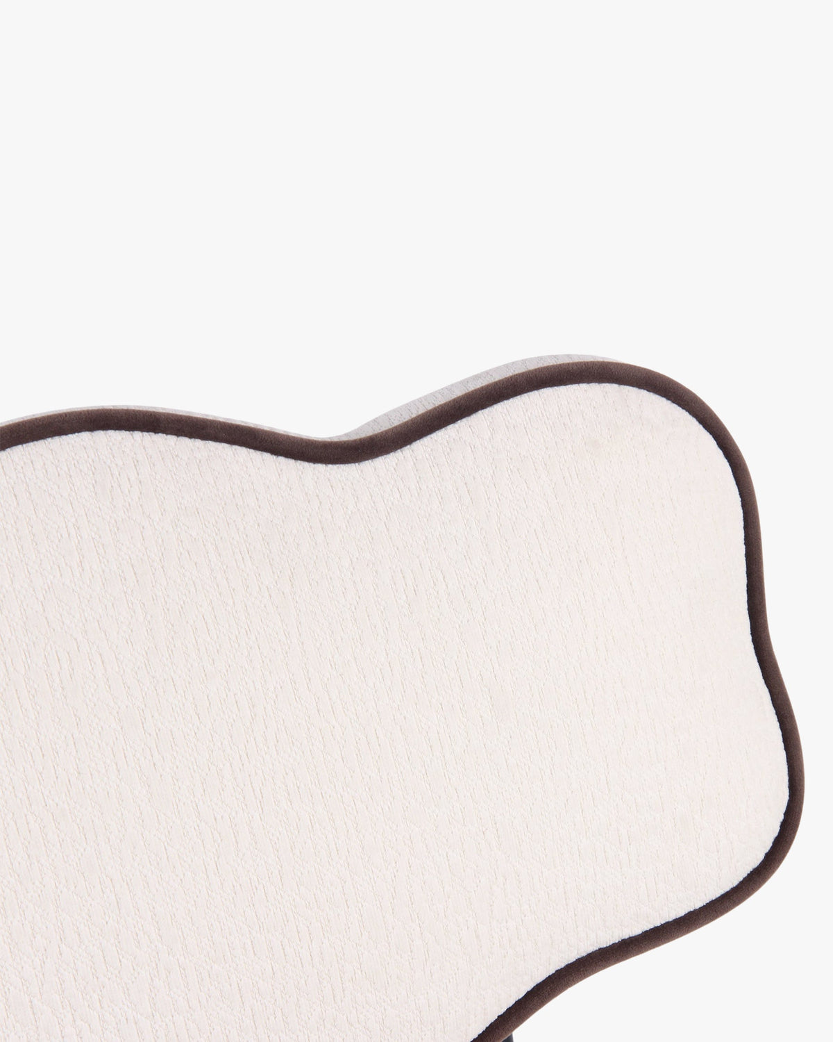 Chaise Arty texturée - Blanc écru