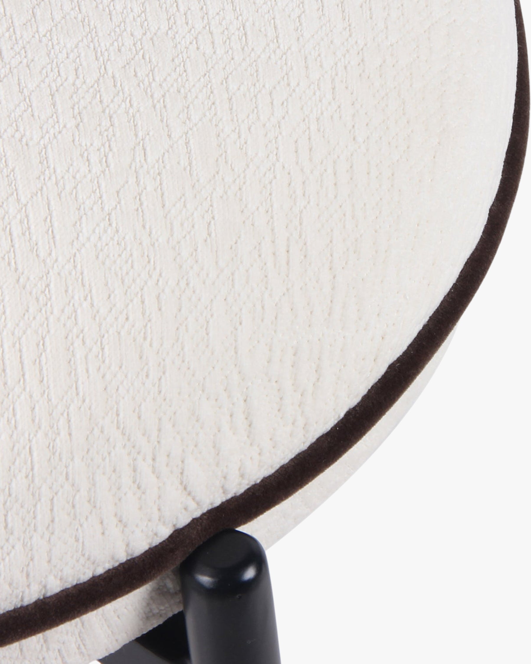 Chaise Arty texturée - Blanc écru
