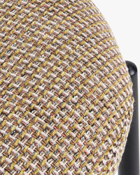 Chaise Arty en tweed - Tweed jaune Miami