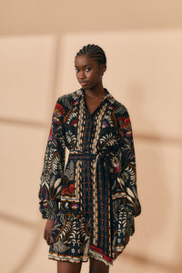 NEW_Classic Garden Black Robes courtes - Classic Garden Black