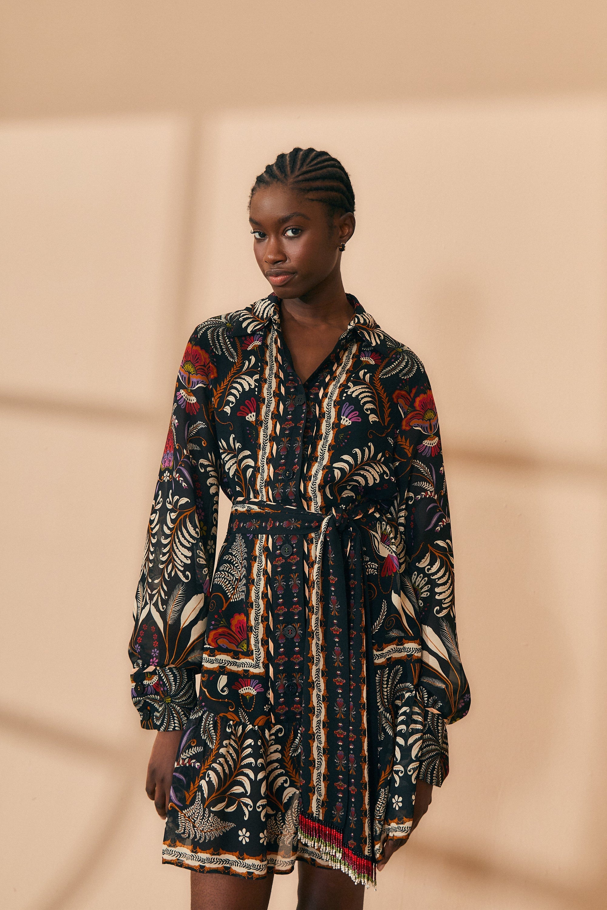 NEW_Classic Garden Black Robes courtes - Classic Garden Black