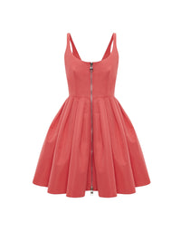 Robe courte évasée - Coral