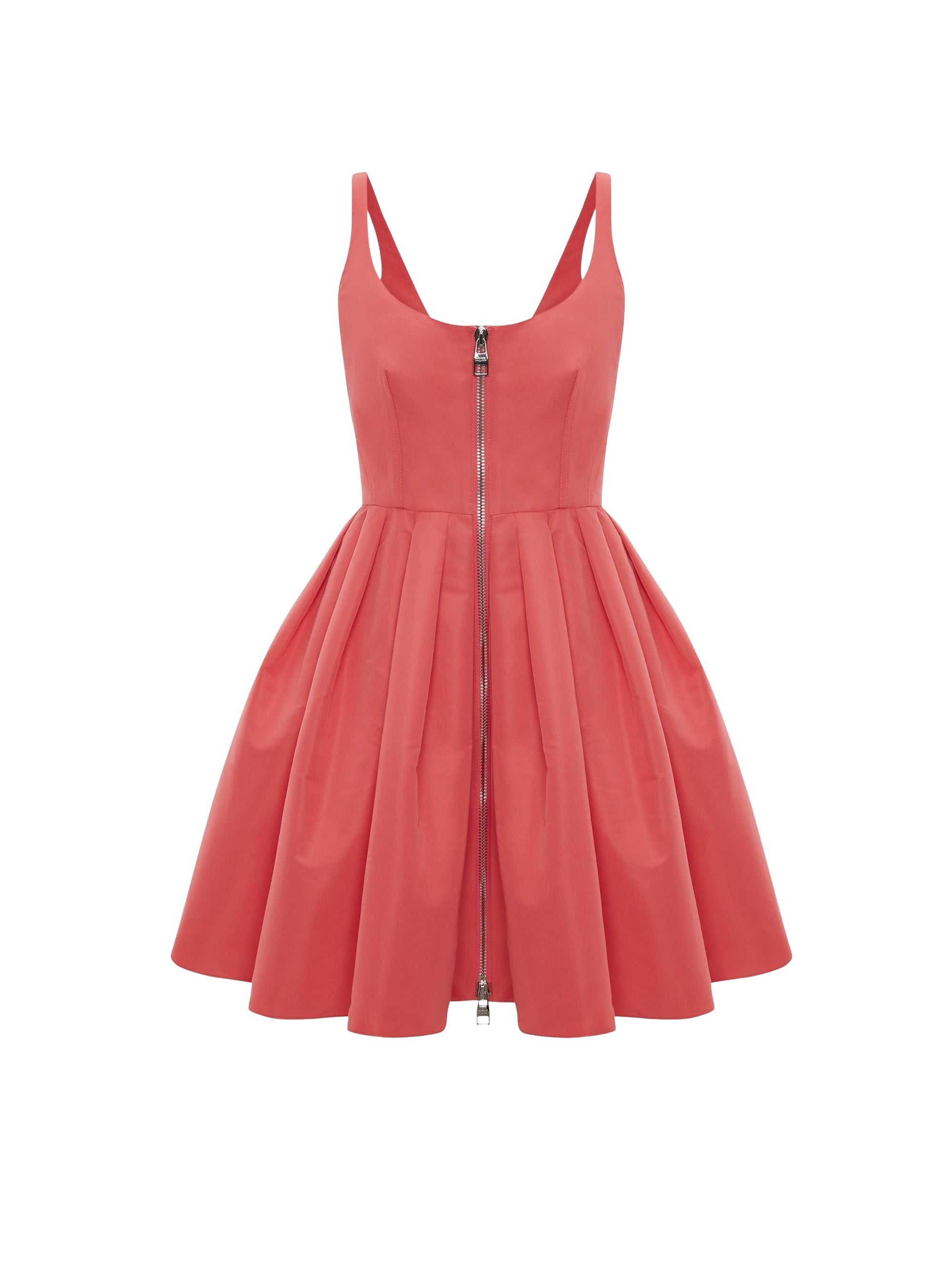 Robe courte évasée - Coral