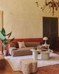 Vase Luisa en céramique - Beige