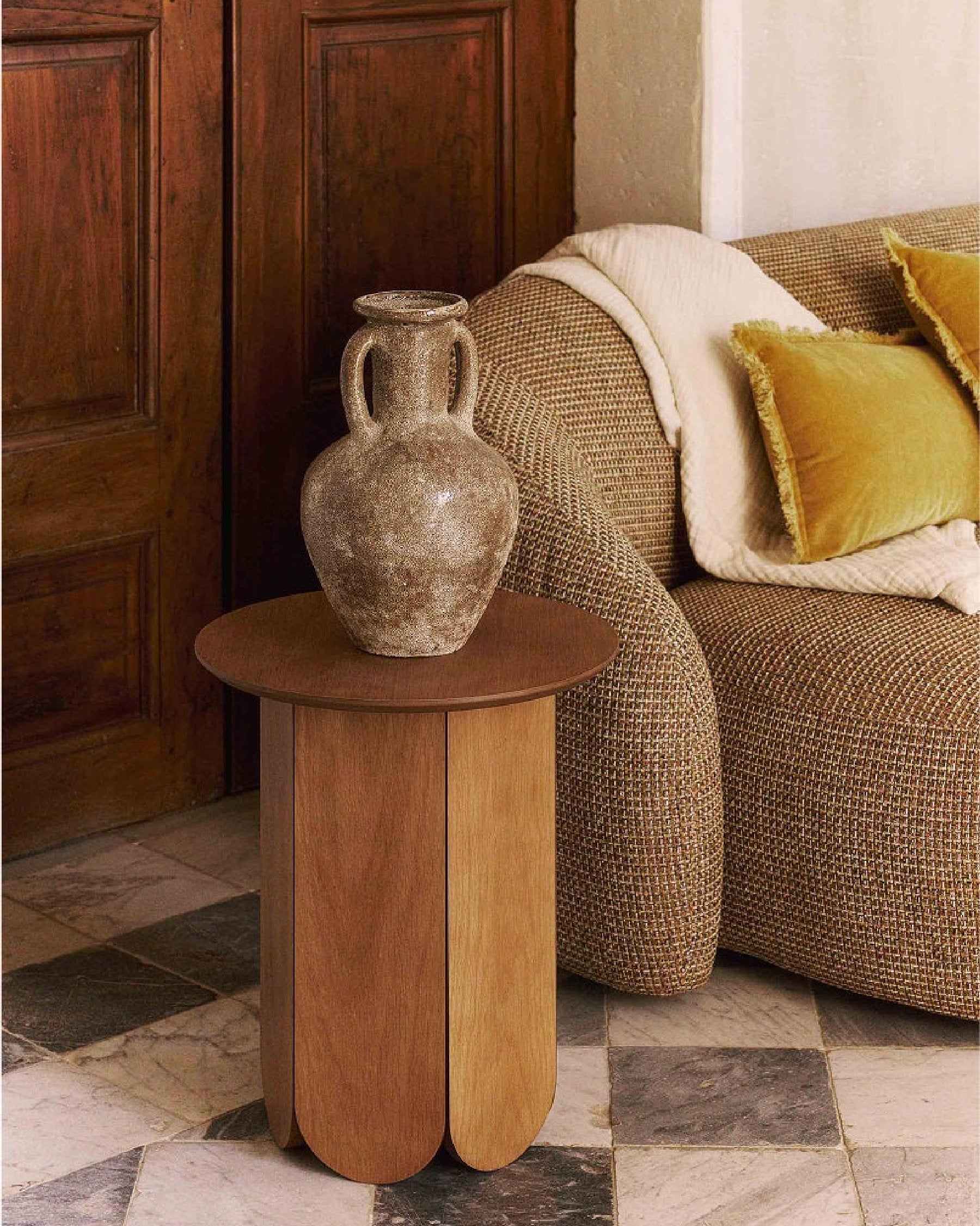 Table d'appoint ou de chevet Fushimi - Bois blond