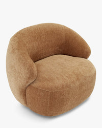 Fauteuil Aspen - Camel Crêpé