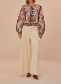 DJV_Glam Tapestry Burgundy Vestes & Manteaux - Glam Tapestry Burgundy