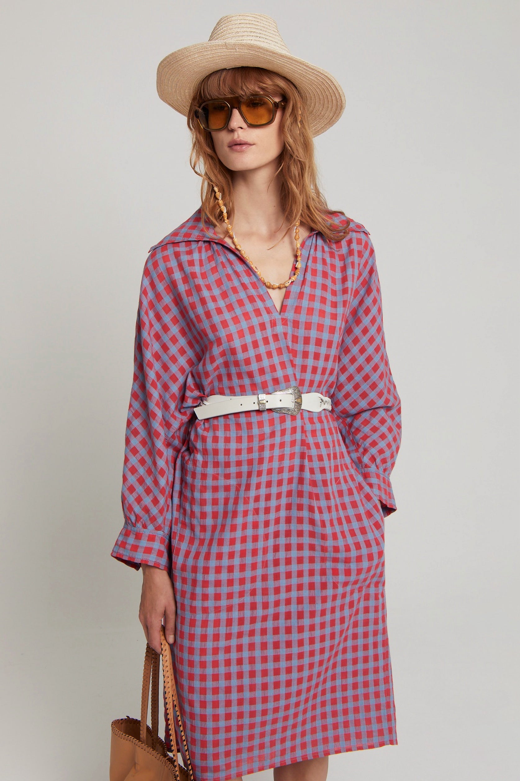 ZNOSTOCK_RED ROBE ECOSSE - Red