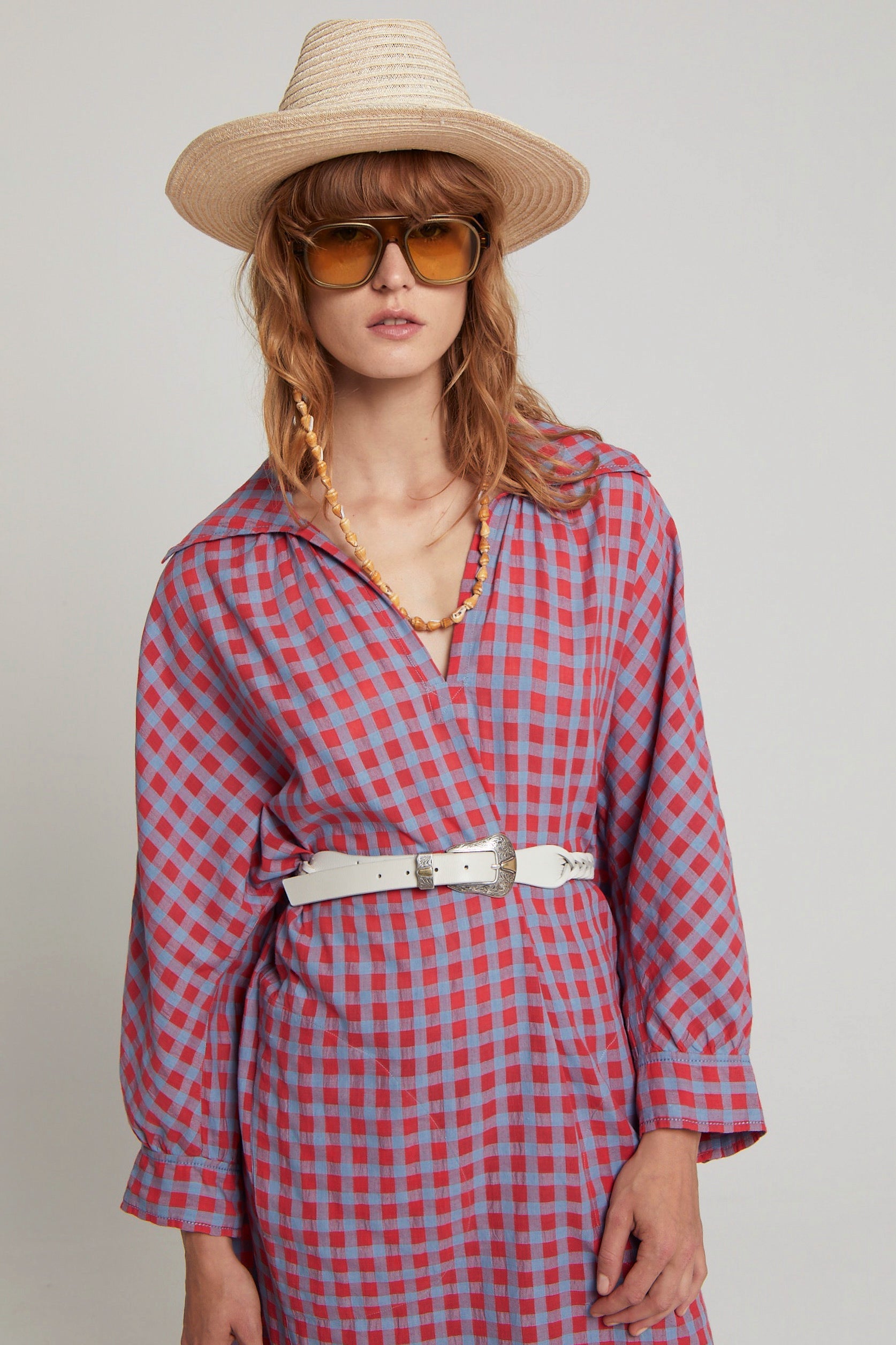 ZNOSTOCK_RED ROBE ECOSSE - Red