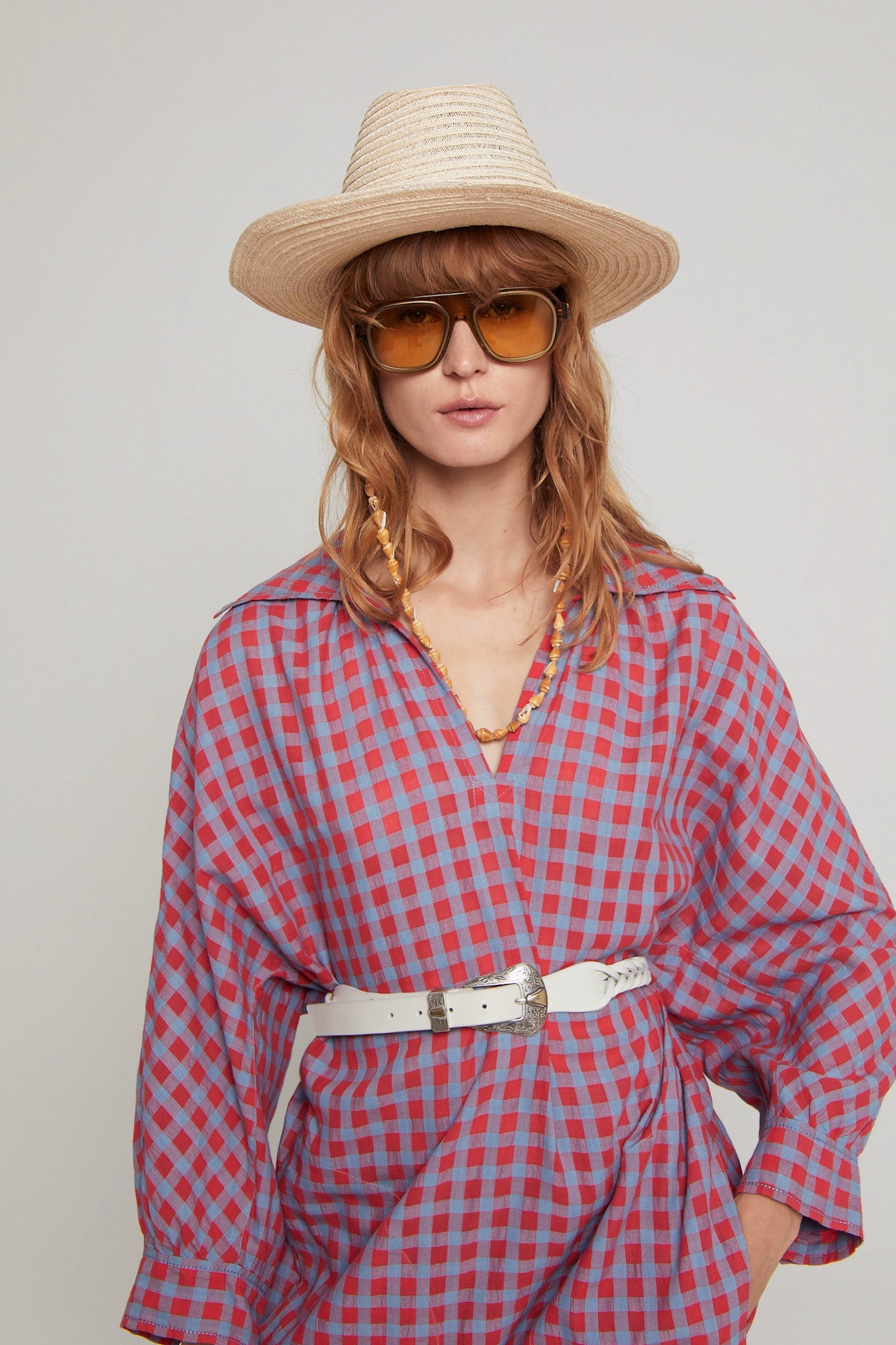 ZNOSTOCK_RED ROBE ECOSSE - Red