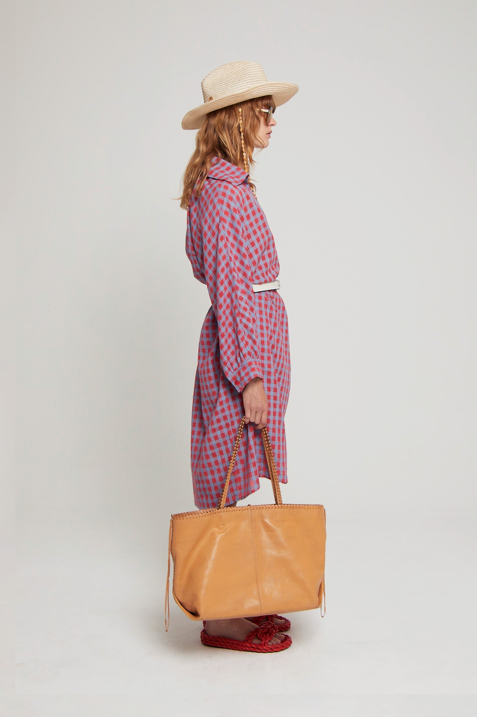 ZNOSTOCK_RED ROBE ECOSSE - Red