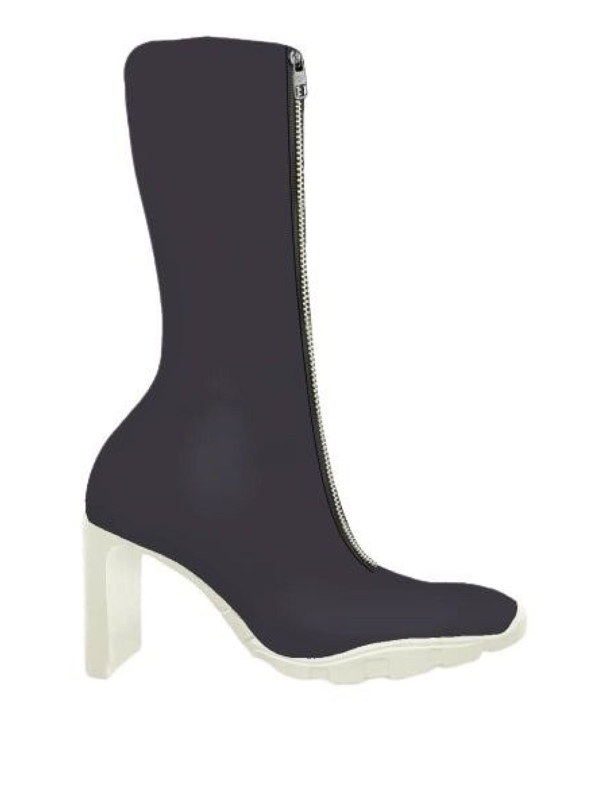 Bottes avec fermeture éclair 85 - Black Ivory