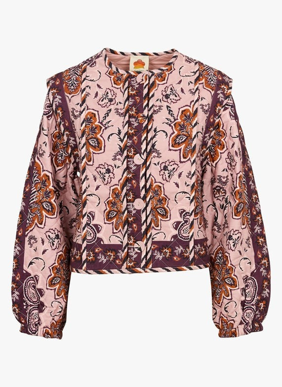 DJV_Glam Tapestry Burgundy Vestes & Manteaux - Glam Tapestry Burgundy