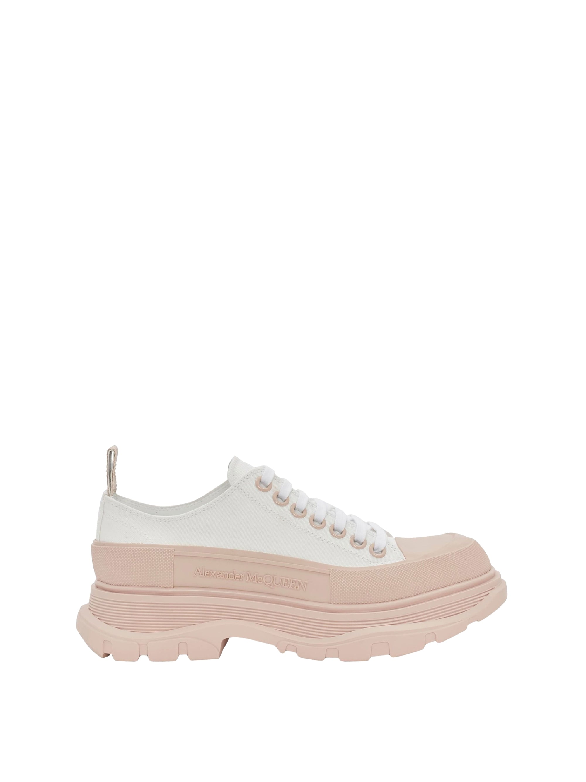 Sneakers basses à lacets - White Blush Silver