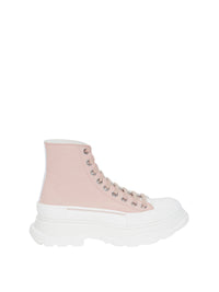 Sneakers montantes Tread Slick en tissu - Pink