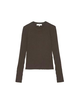 THE FINE CABLE SWEATERCOFFEE