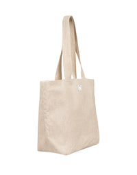 2qty NEW  / Sac cabas Lila en lin -  Ecru