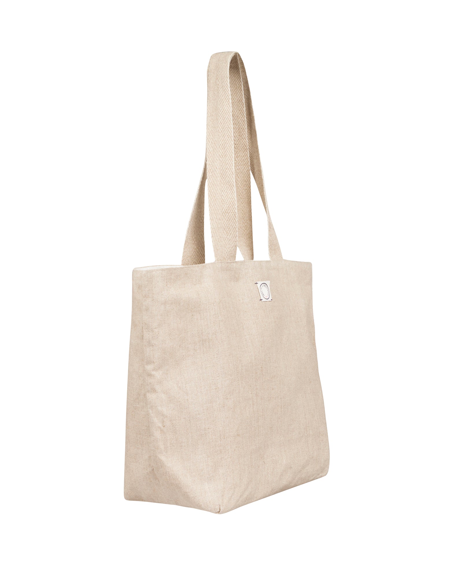 2qty NEW  / Sac cabas Lila en lin -  Ecru
