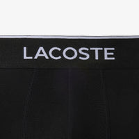 Set of 3 long stretch boxer shorts - Black