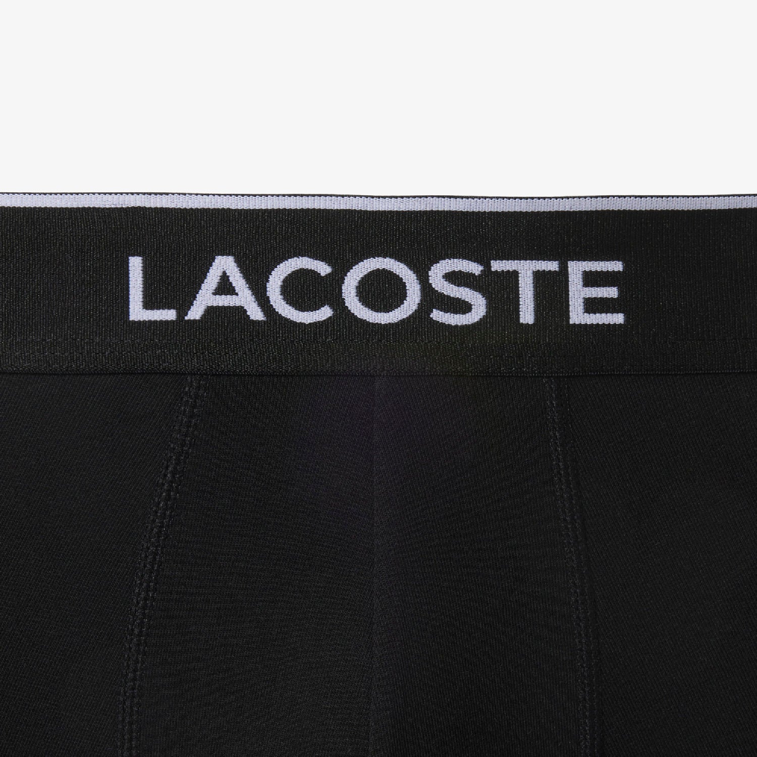 Set of 3 long stretch boxer shorts - Black