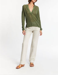 8qty RELIQUAT 50€ 22,2%  / Polo manches courtes Ilario - Khaki