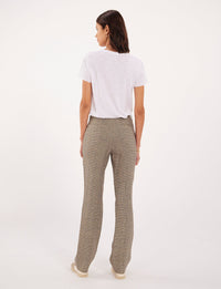 2qty RELIQUAT 75€ 0%  / Pantalon droit Anatole en lin - Beige Multicolor