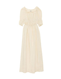 2qty RELIQUAT 90€ 66,7%  / Robe longue Amina - Ecru