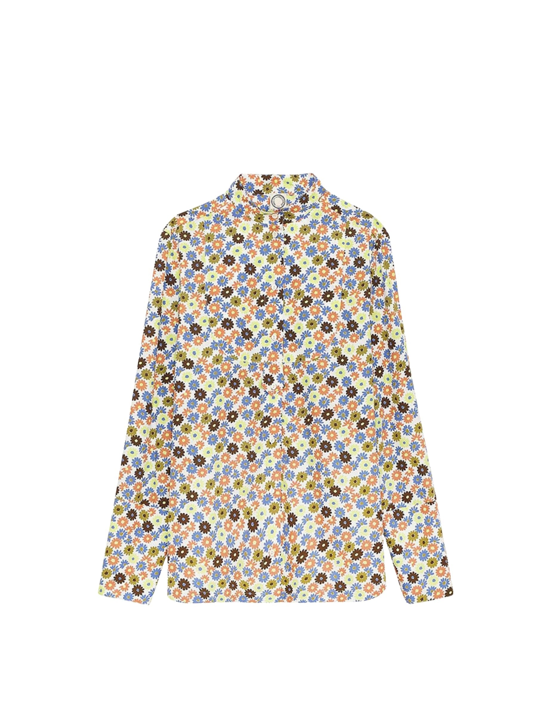 1qty RELIQUAT 80€ 0%  / Chemise droite Eugene - Flower Multicolor