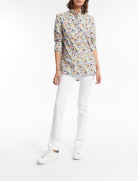1qty RELIQUAT 80€ 0%  / Chemise droite Eugene - Flower Multicolor