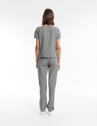 8qty RELIQUAT 65€ 55,6%  / Top droit Albertine - Blue Ecru