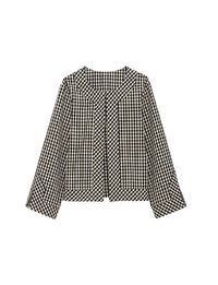 2qty RELIQUAT 90€ 100%  / Blazer évasé Charlus - Blue Ecru