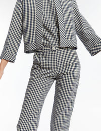2qty RELIQUAT 90€ 100%  / Blazer évasé Charlus - Blue Ecru