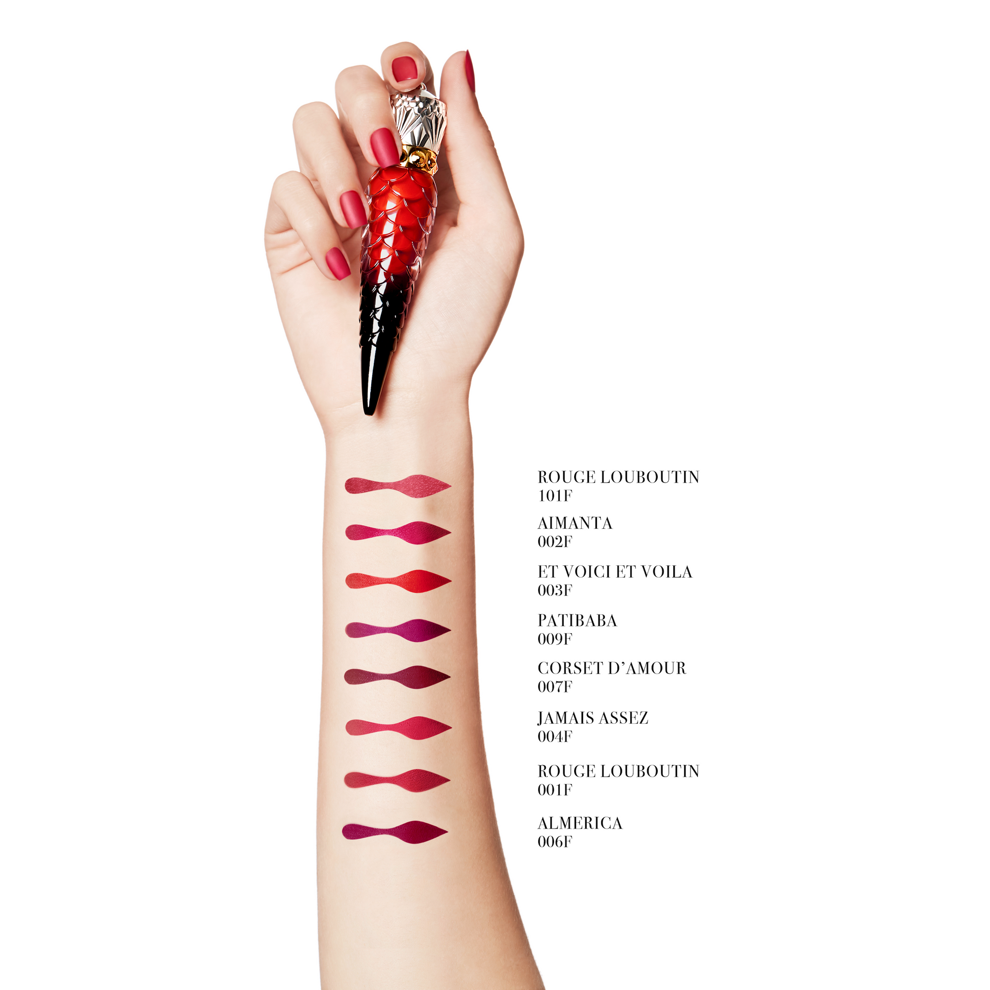 Rouge à lèvres Matte Fluide Rouge Louboutin - Rouge Louboutin 001F